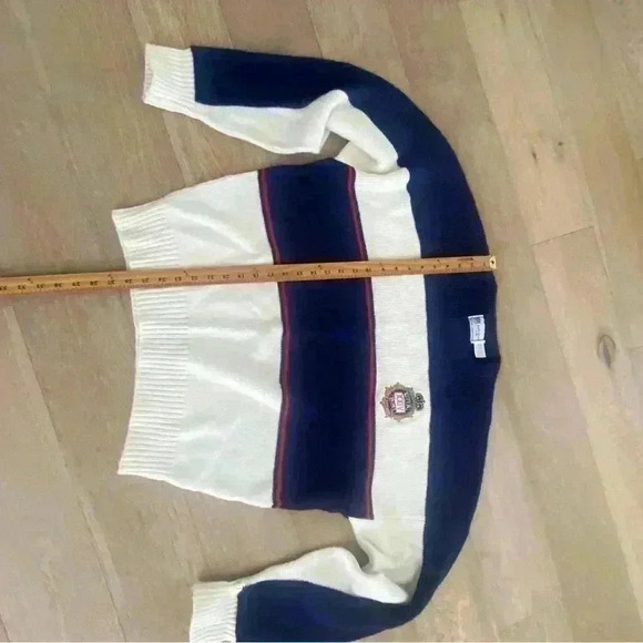 NFL Cliff Engle Vintage Sweater Mens Size XL Super Bowl XXIV New Orleans - Picture 4 of 5